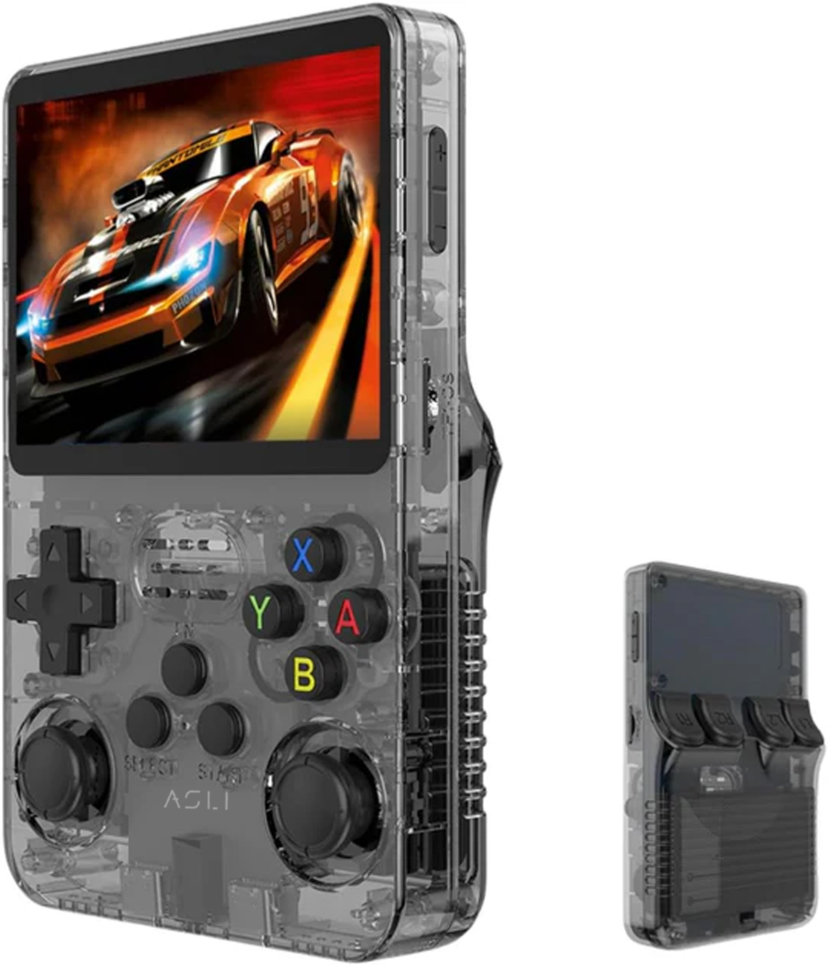 Asli Global Xretro Engine 3.5 Xretro Handheld Game Console With Linux System 128GB | Black Asli Global Xretro Engine 3.5 Xretro Handheld Game Console With Linux System 128GB | Black